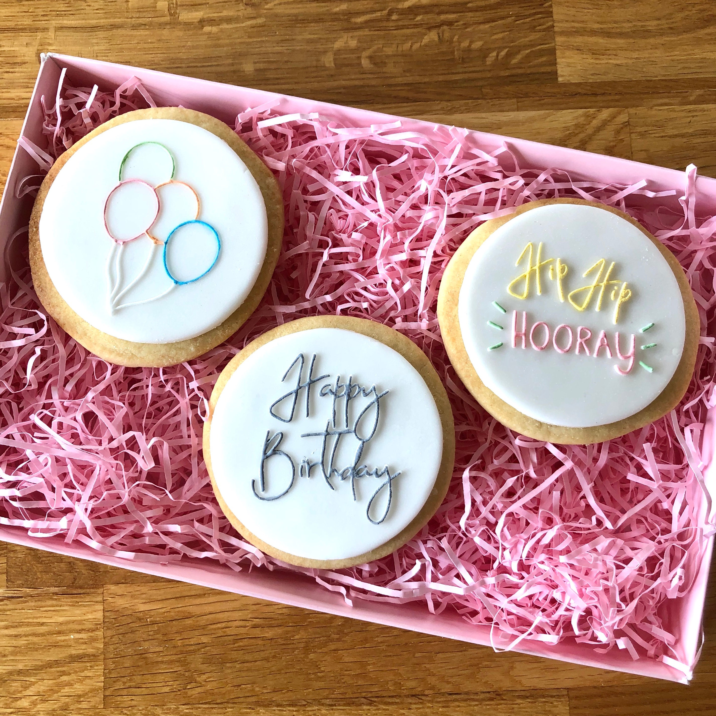 Food & Fermenting Happy Birthday Cookie Embosser Icing Stamp Celebrate
