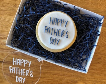 Happy Father's Day Style 1 Cookie Embosser, Postal Box Ideas, Happy Father's Day Embosser, Happy Father's Day, Father's Day Cookie Stamp