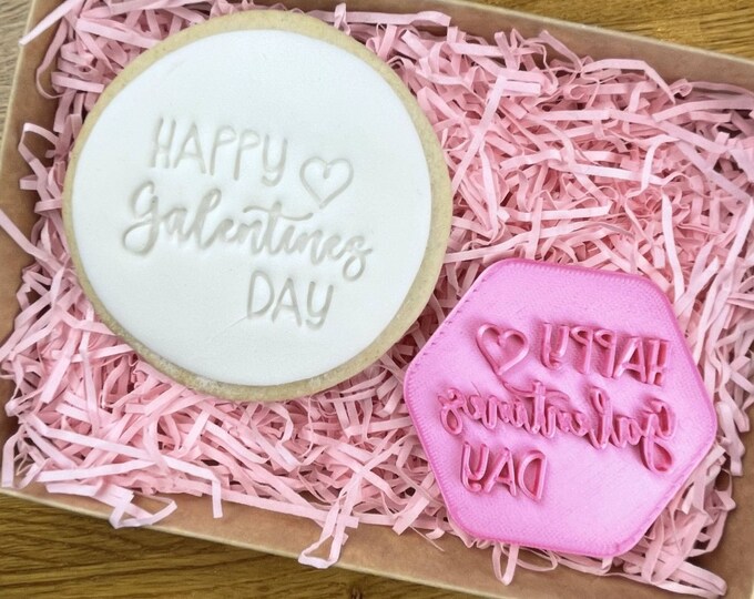 Love Ya Fondant Stamp - Valentine's Day Cookie Biscuit Stamp Embosser