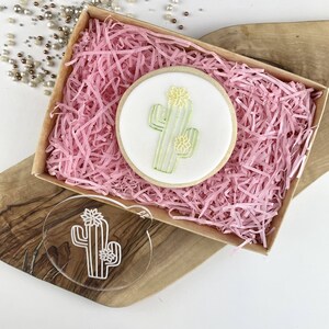 Cactus Cookie Embosser, Fiesta Cookie Stamp, Festival Cookie Embosser, Carnival Cookie Stamp, Postal Box Ideas