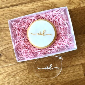 Eid Script Cookie Embosser, Ramadan Stamp, Fondant Stamp, Icing Embosser, Eid Cookie Cutter, Fondant Cookie Stamp, Eid Embosser