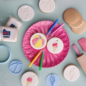 Summer Vibes - Keks Make, Bake and Color Kit - Meine kleine Backbox