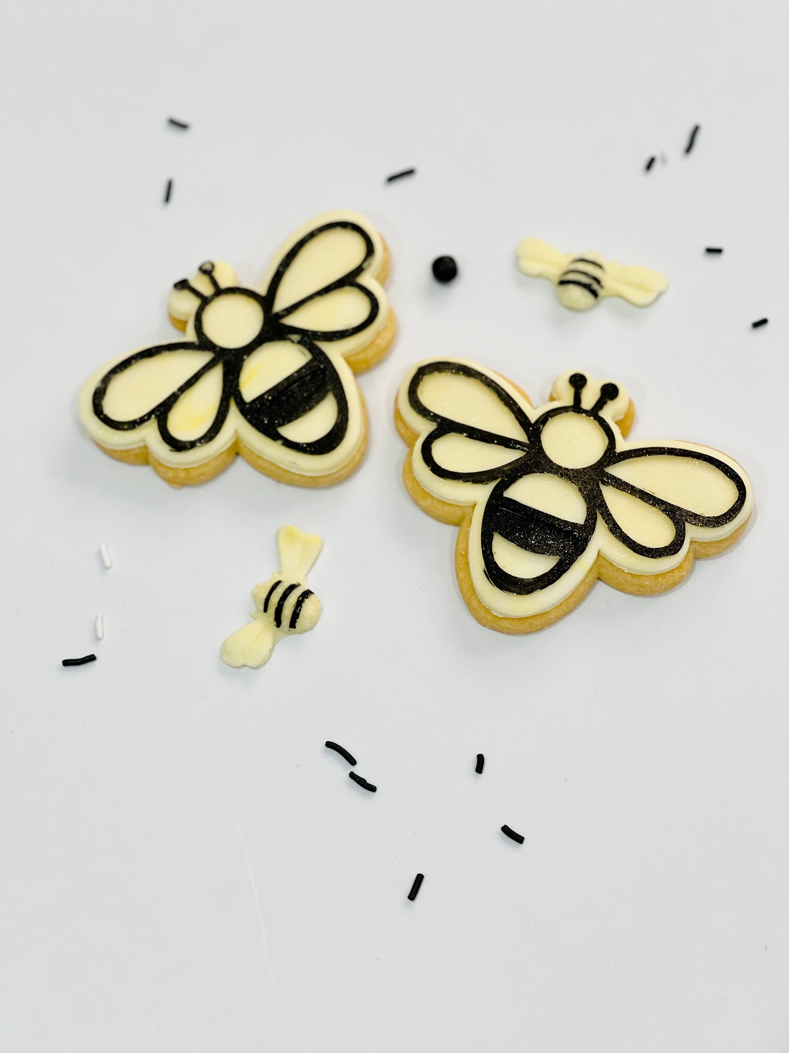 Bee Cookie Cutter and Embosser Baby Shower Cookie Embosser Etsy