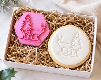 Weihnachtsplätzchenstempel, Weihnachtsfondant-Prägeform