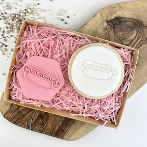 Hot Dog Cookie Stamp, Food Cookie Stamp, Food Cookie Embosser, Drink Cookie Stamp, Postal Box Ideas