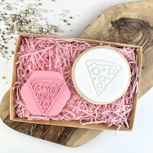 Pizza Cookie Stamp, Food Cookie Stamp, Food Cookie Embosser, Drink Cookie Stamp, Postal Box Ideas