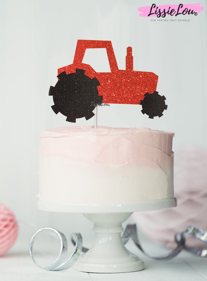 Lissielou Dinosaur Three 3rd Birthday Cake Topper Glitter Card