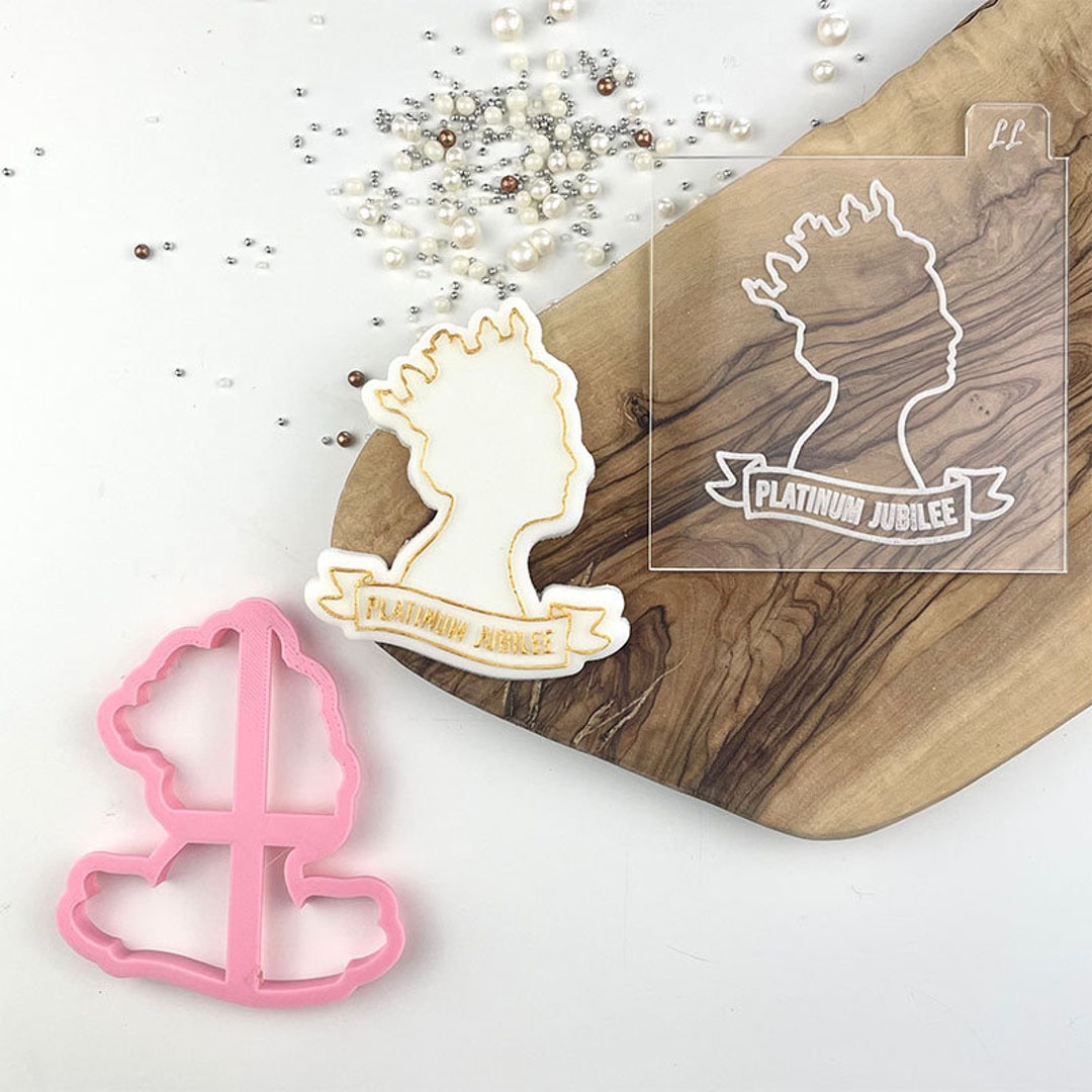 Queen's Silhouette Jubilee Cookie Cutter & Embosser, Postal Box Ideas