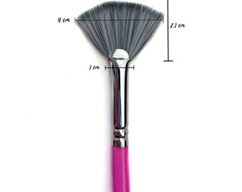 LissieLou Fächerpinsel Größe 2, Backwerkzeuge, Pinsel zum Backen, Farbverlaufspinsel, Farbverlaufspinsel