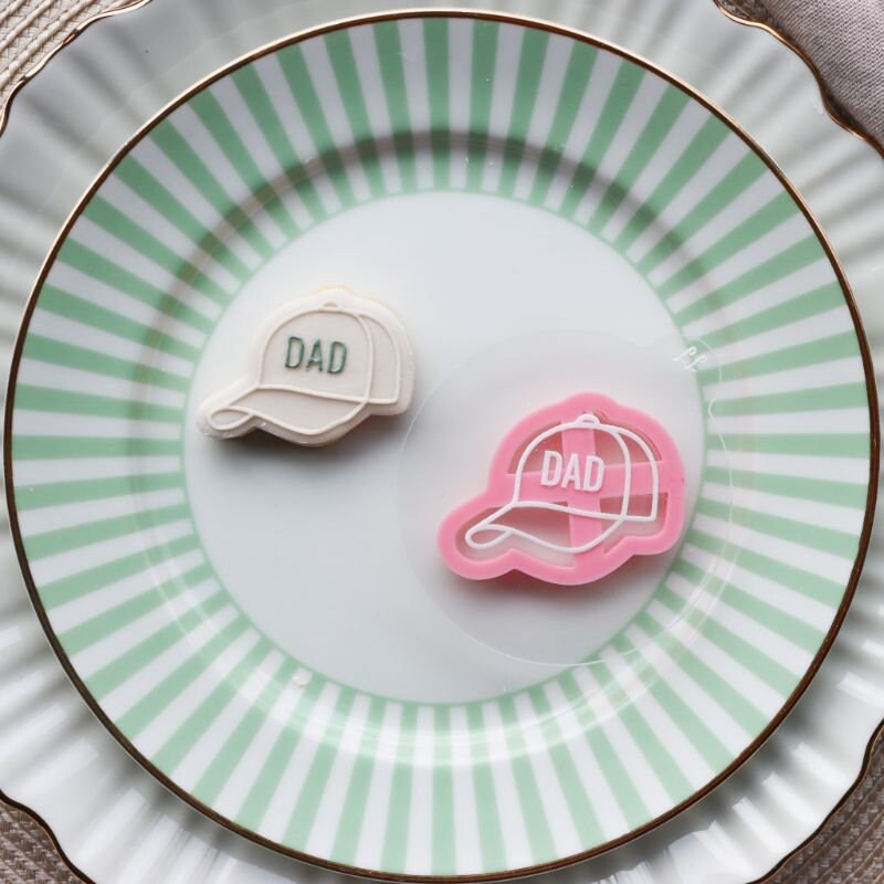 Mini Golf Cap Cookie Cutter and Embosser, Postal Box Ideas