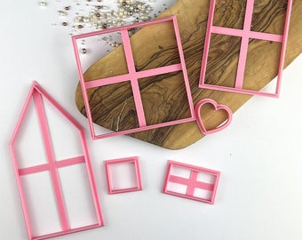 Staedter Stampo Per Biscotti Casa Di Pan Di Zenzero – Set Da 21 Cm, Stampi Per Tetto, Finestre E Abete, In Plastica Alimentare