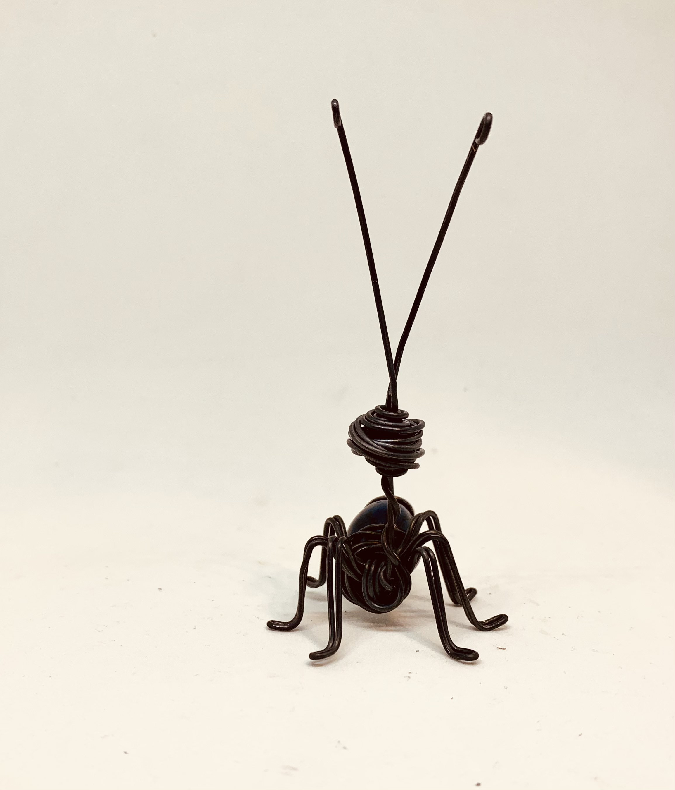 Wire Model Insects Dark Blue Ant. Wire Ant. Insects Wire Bug. Wire Art. Wire Figure. Wire ...