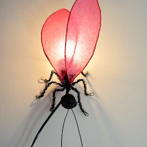 Lampada per formiche. Formica con luce. Lucciola. Lampada di carta. Lampada da notte. Luce notturna. Lampada da tavolo. Lampada per bambini. Fare domanda a
