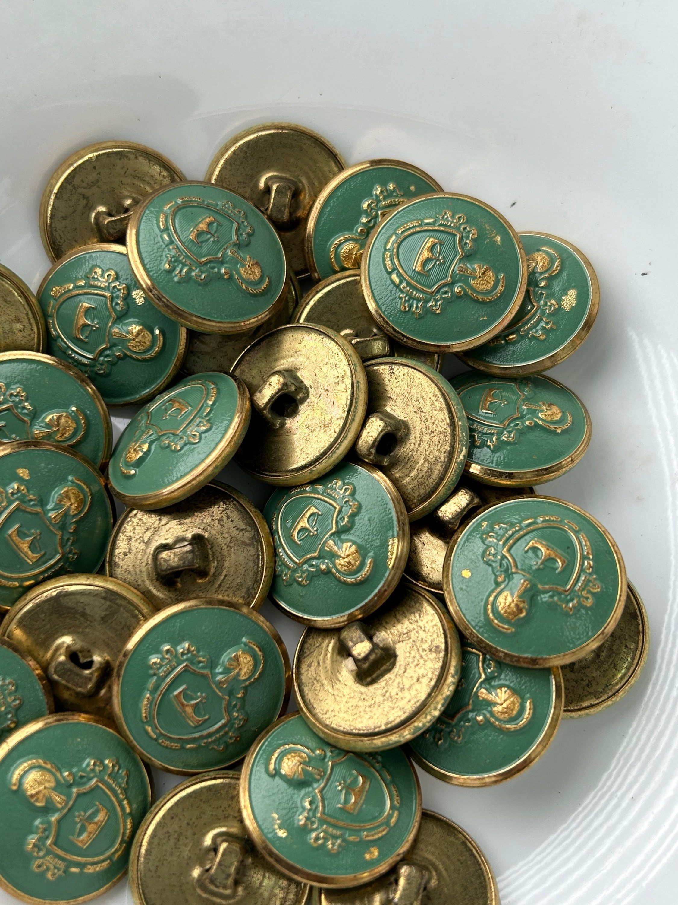 Gucci gold buttons - Etsy 日本