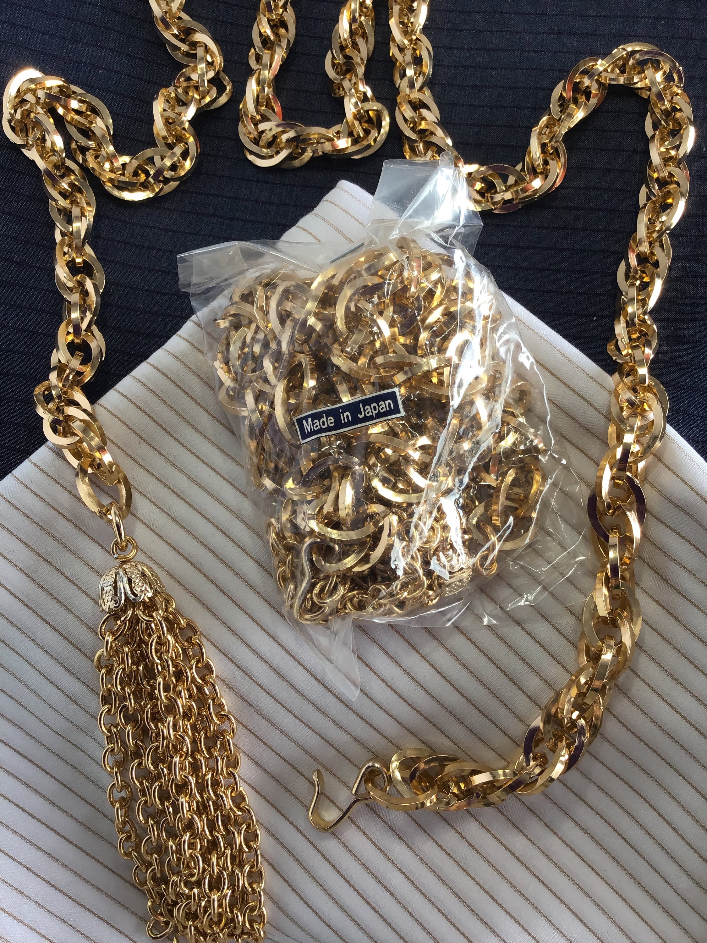 Chain Tassel Belt - Etsy