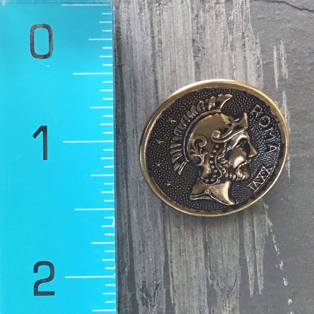 ROMA XXVI ANTIQUE Buttons 1-1/8