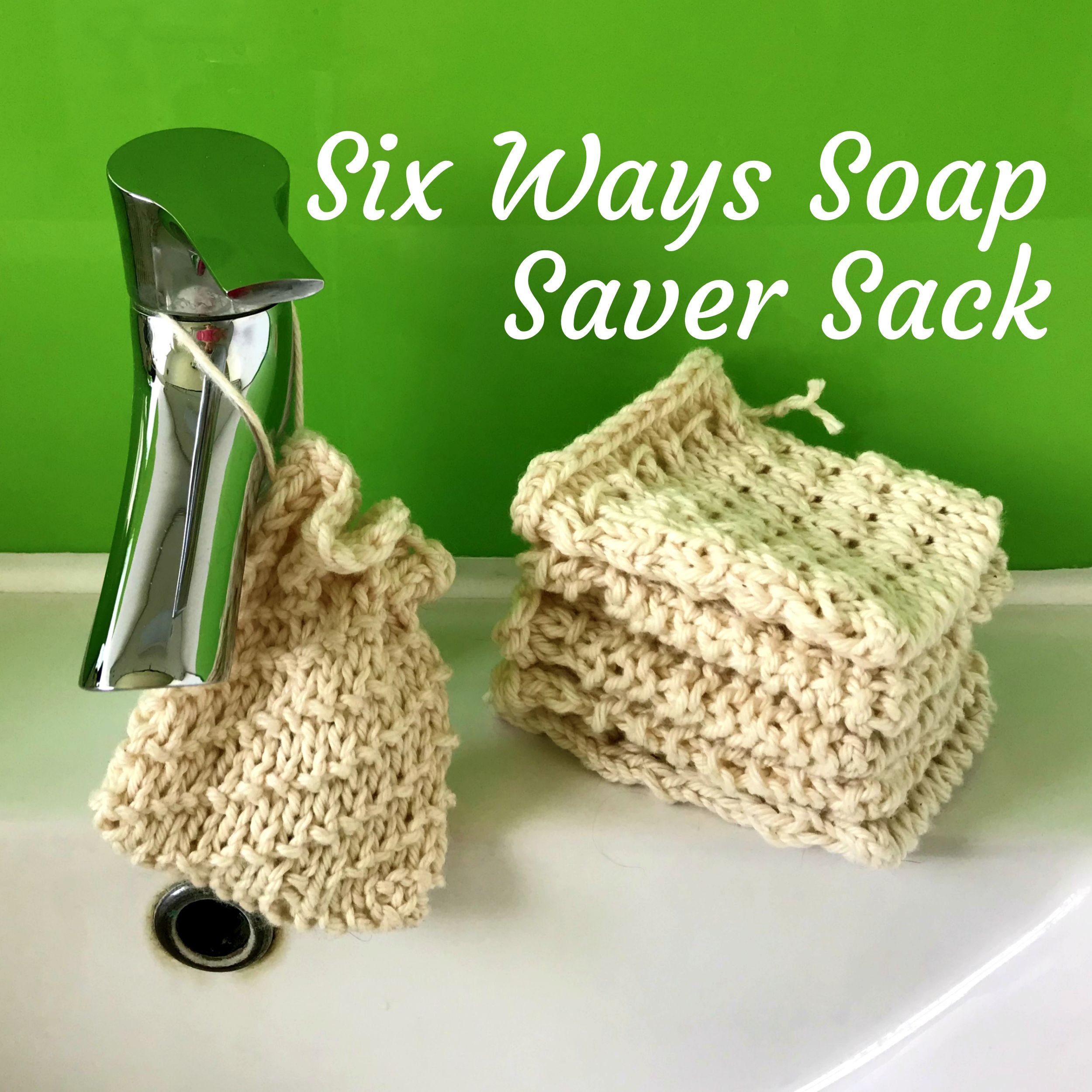 Upcycled Soap Saver Bags for Sensitive Skin + Exfoliation — Simple Ecology