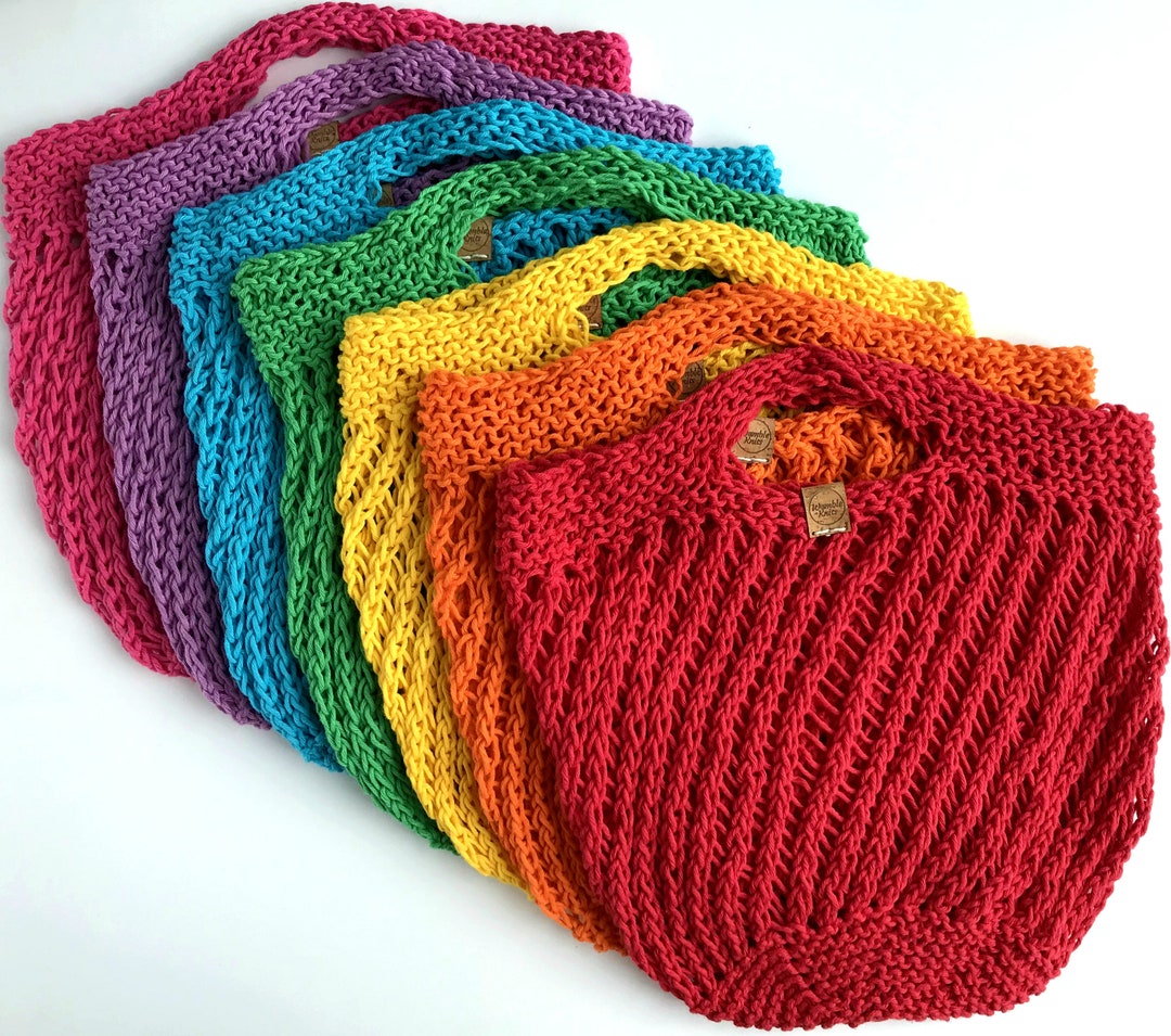 Mesh Bags Reusable Cotton Grocery Bags100 String