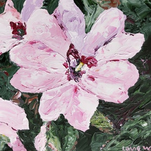 Feeling in the pinks. Original art