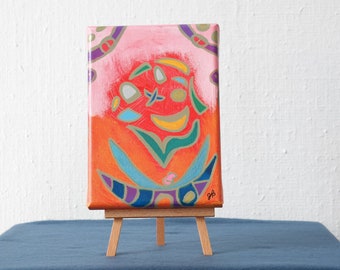 Schilderij "Happy face"