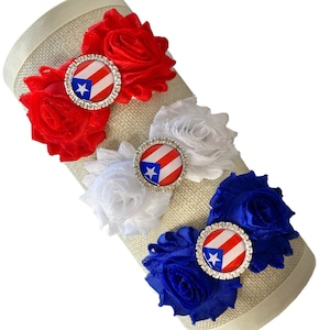 Puerto Rico Headband | Baby Shower Gift | Cultural Headband | Boricua Baby Girl | Hair accessory for your Puerto Rican Princess! | Handmade
