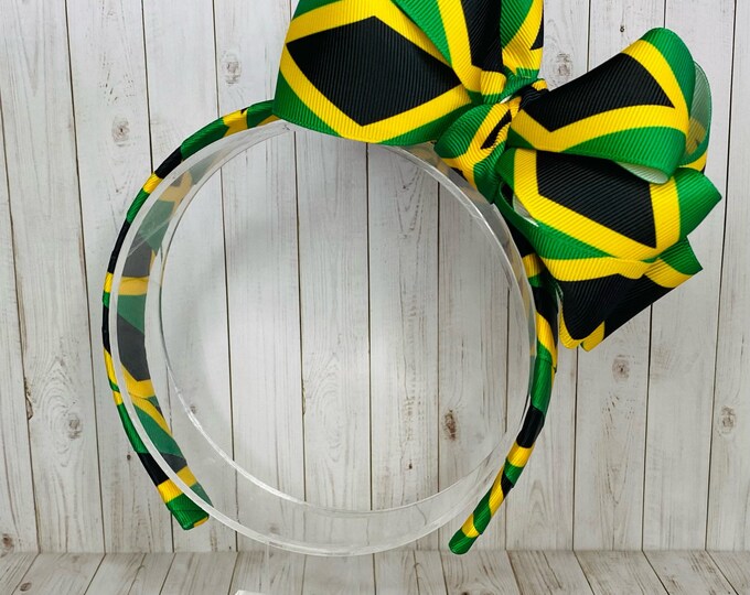 Jamaican Cultural Headband Jamaica Heritage Day Headbands Handmade Save on Combined Shipping Etsy