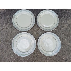 4 Lenox Charleston 10 3/4&quot; Dinner Plates Floral Pattern