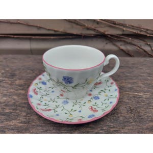 Johnson Bros Summer Chintz Cup & Saucer - Saucer All Over Design