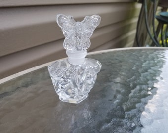 鉛クリスタル蝶の香水瓶 - Etsy 日本