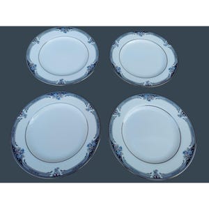 4 Noritake Squirewood Bread & Butter Plates 6 1/4&quot; Floral