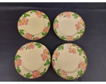 4 Johnson Bros Franciscan Desert Rose 11&quot; Dinner Plates