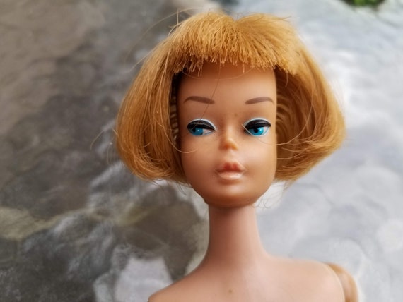 Vintage 60s Barbie American Girl Doll Bob Haircut Etsy