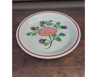 Blue Ridge Southern Potteries Rock Rose 10" Pie Plate