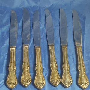 Rogers calice armonia Oneida 6 coltelli cava
