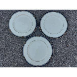 3 Noritake Spell Binder 10 5/8&quot; Dinner Plates