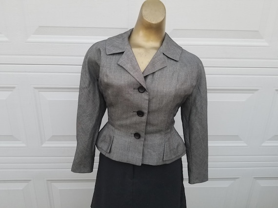 vintage 1940s 1950s jacket - Gem