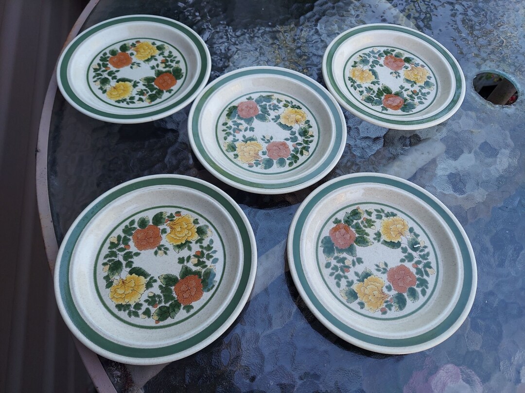 5 Royal Doulton Lambeth Stoneware Autumn Morn 6 5/8 Etsy