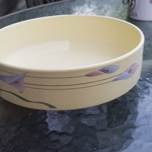 Mikasa Galleria Opus Yellow Open Vegetable Bowl 8 3/8&quot;