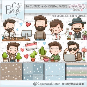 Jungen-Clipart, Männer-Clipart, Vatertags-Clipart, Männertag, Clipart, männliche Clipart, Mann-Clipart, junger Mann-Clipart, Gentleman-Clipart