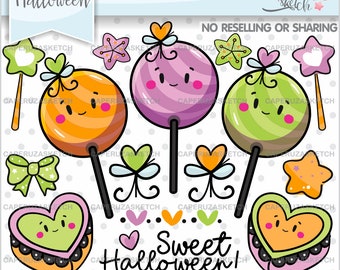 Halloween Clipart, Halloween Candies Clipart, COMMERCIAL USE, Candy Clipart, Candies Clipart, Halloween Graphics, Halloween Clip Art, Candy