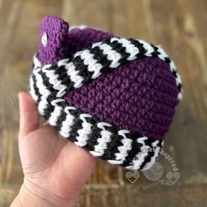 MADE TO ORDER, Hmong purple hat, Hmong baby hat, Hmong turban hat, Hmong newborn hat, crochet Hmong hat, Hmong baby gifts, #purple3