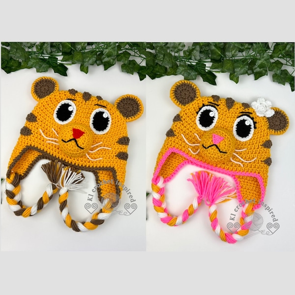 MADE TO ORDER, Daniel tiger - Margaret crochet hat