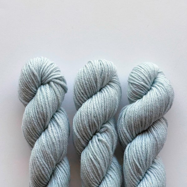 1 skein - New Bucilla Tapestry Wool - Color 190 (Pale Blue) - Dye Lot 6539 - vintage yarn - discontinued yarn