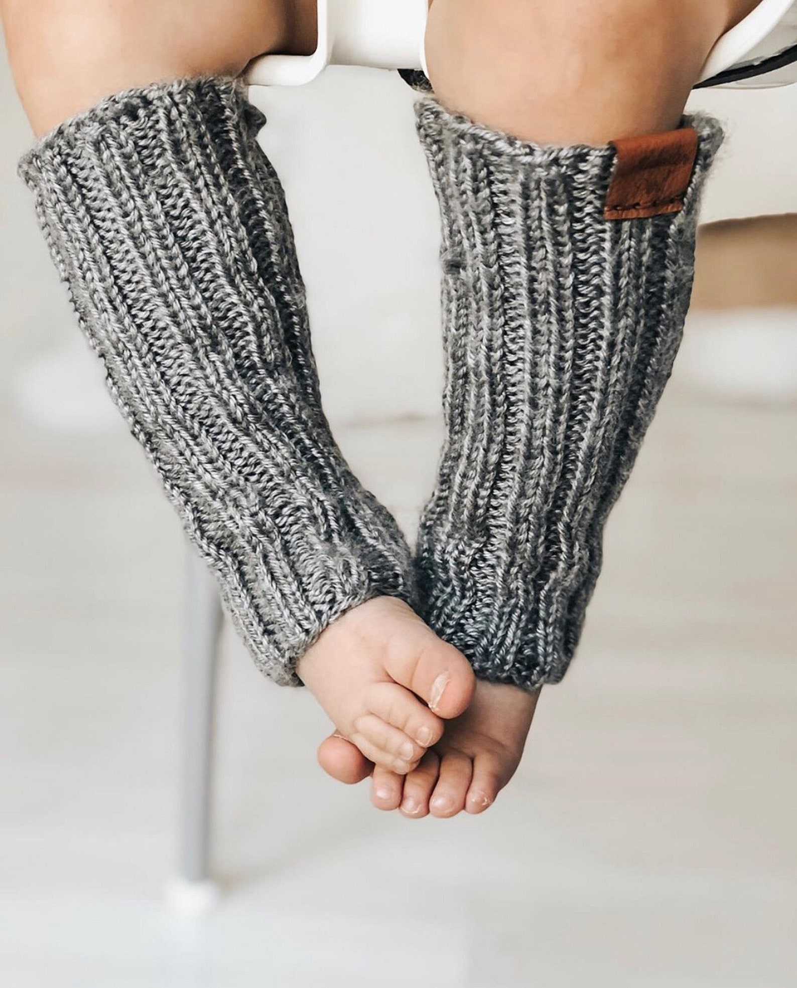 KNITTING PATTERN // Taylor Baby Leg Warmers // Wrist Warmers Etsy