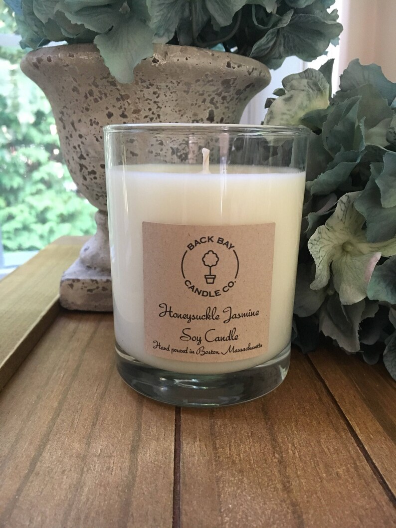 Thank You Candle Gift Large Soy Candle Handmade Birthday Etsy
