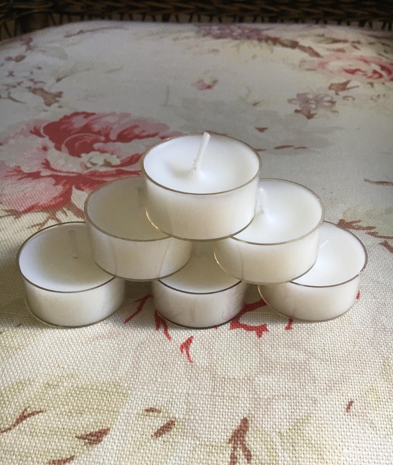12 soy wax tea lights handmade in Boston soy candles soy Etsy