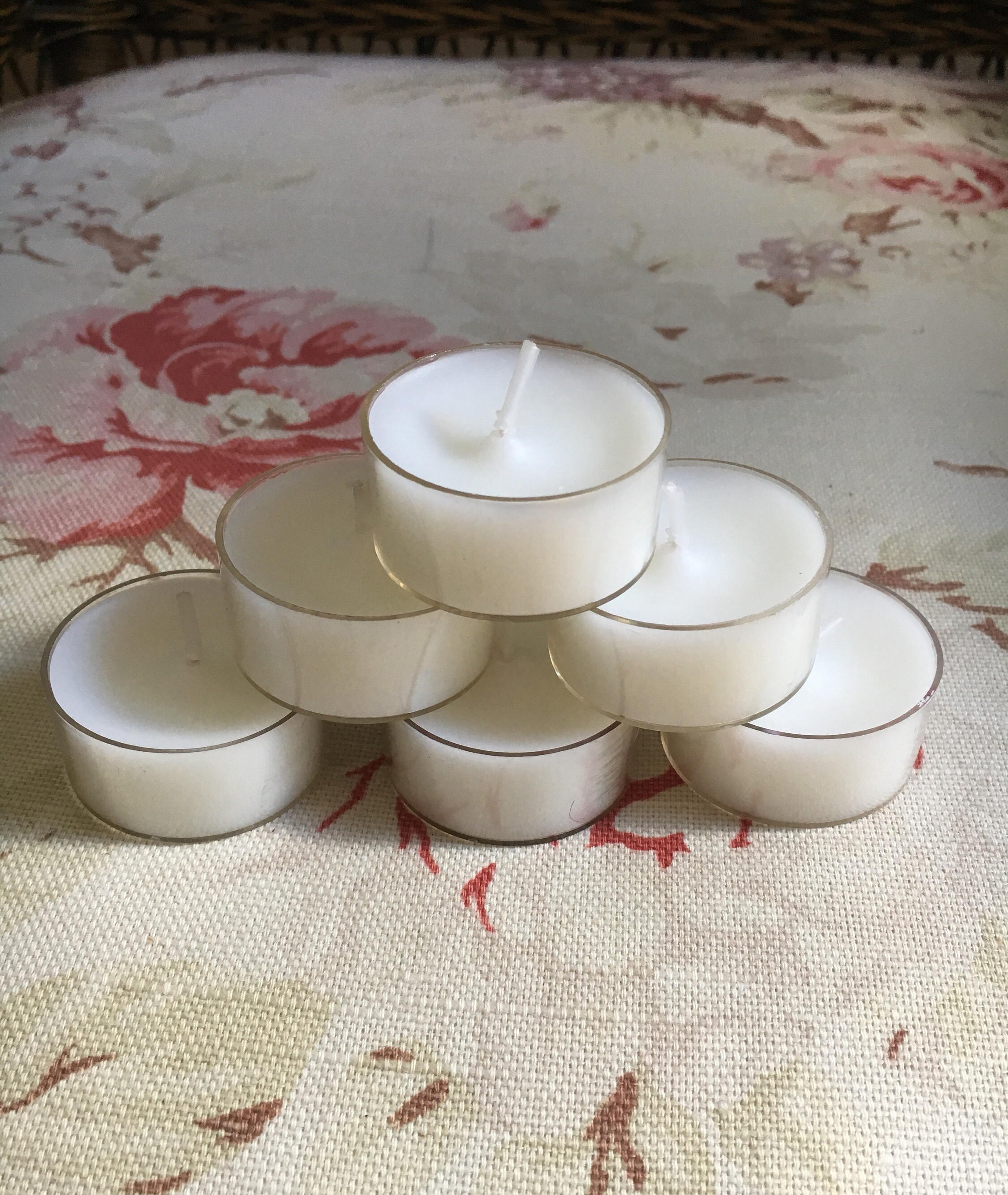 12 Soy Wax Tea Lights Handmade in Boston Soy Candles Soy Etsy