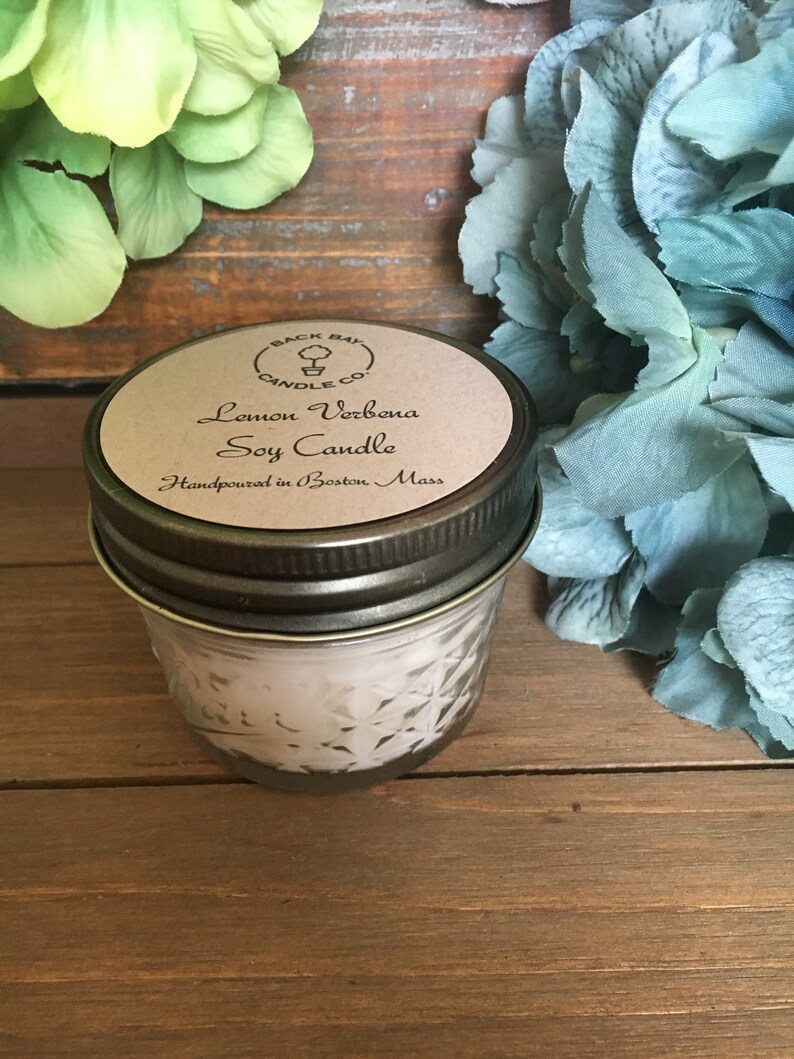 Handmade Soy Wax Candles 4 Oz Jelly Jar Candles Scented Etsy