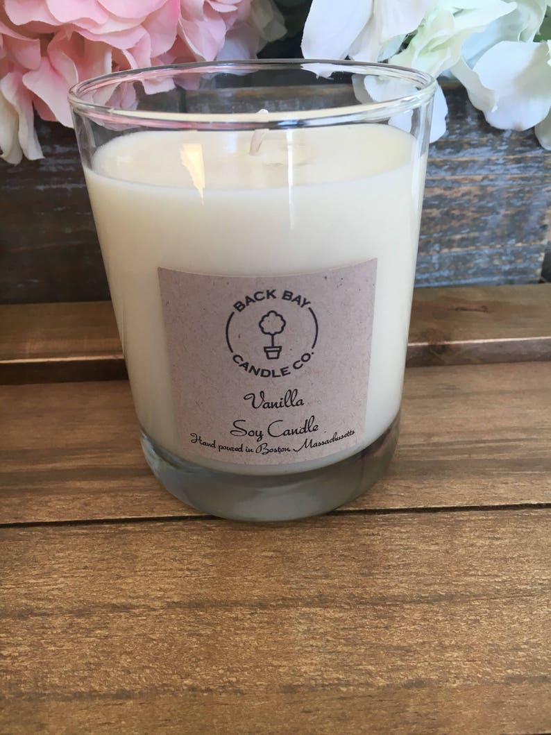 Thank You Candle Gift Large Soy Candle Handmade Birthday Etsy