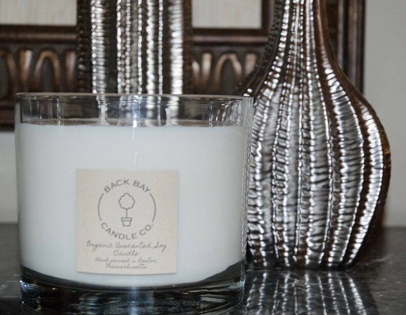 Large 3 wick soy candle 32 oz scented soy wax candles Etsy